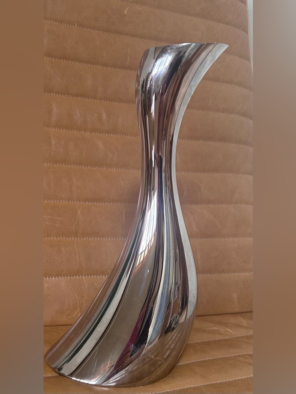 Georg Jensen Silver Tone Metallic Surface - Branded Accent